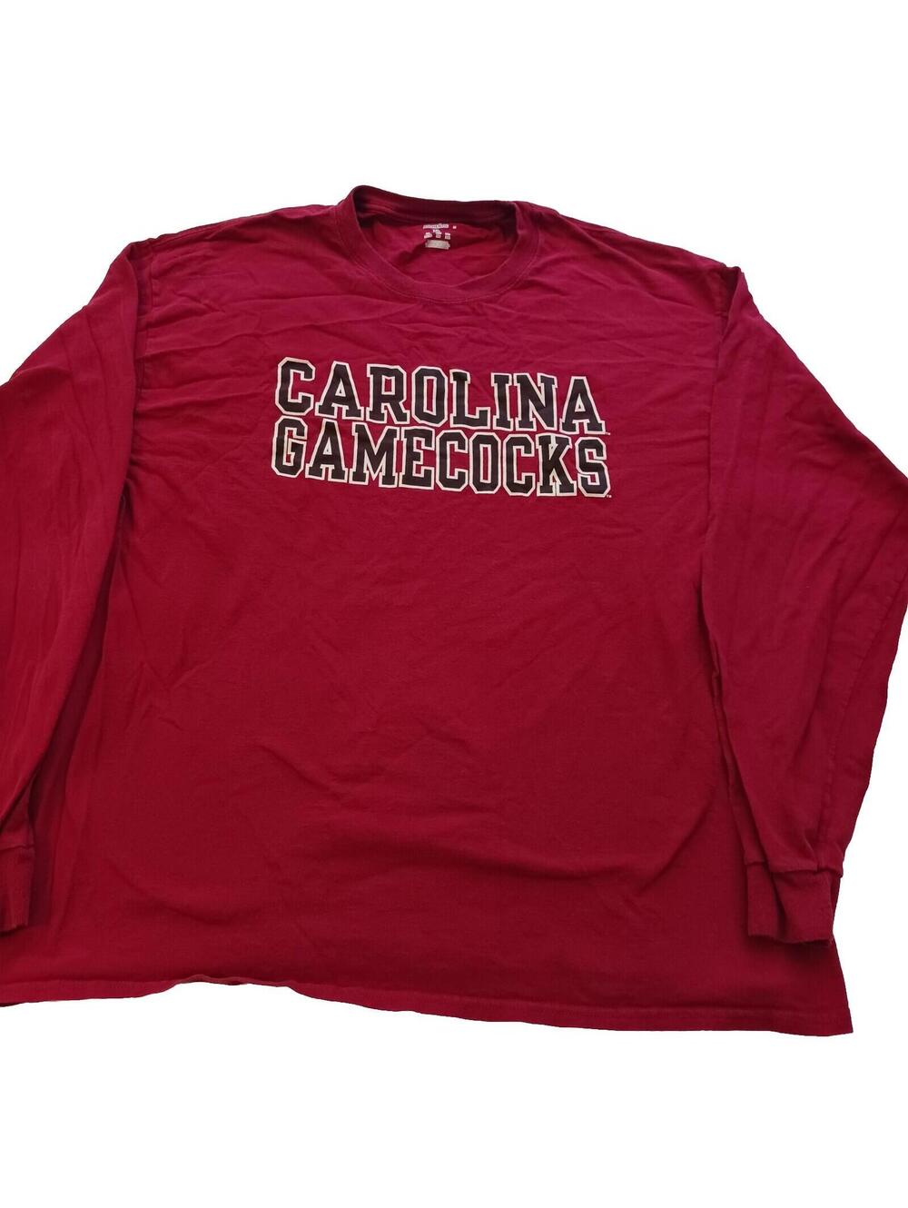 Champion Authentic Men's XL Red Long Sleeve Carolina Gamecocks T-Shirt